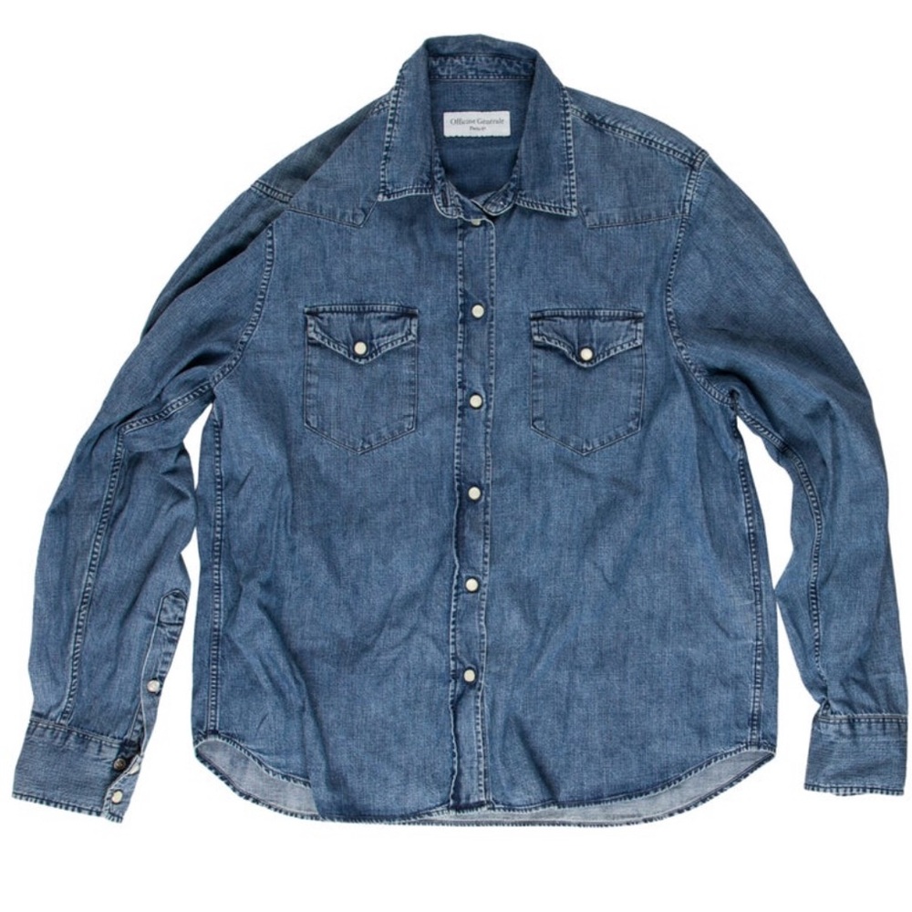 Officine Générale denim “Livia” shirt XXL